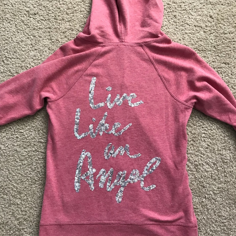 Victoria Secret full zip hoodie Sz XS
